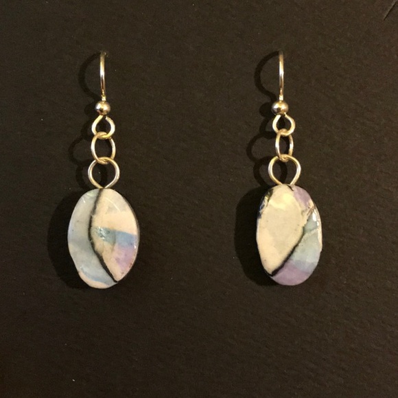 Polymer Clay Earrings - Picture 1 of 2